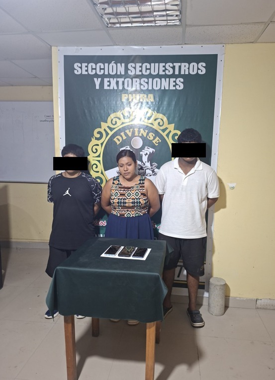 Presuntos integrantes de la banda criminal "Los pulpos".