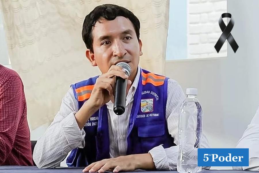 Sicarios asesinan a balazos a Víctor Hugo Febre, alcalde de Veintiséis de Octubre en Piura.