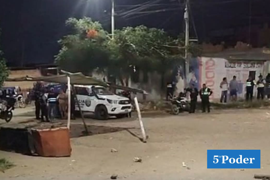 Balacera en el parque Bosnia de Sullana deja dos heridos.