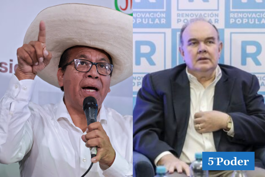 Roberto Sánchez no descarta diálogo político con Rafael López Aliaga.