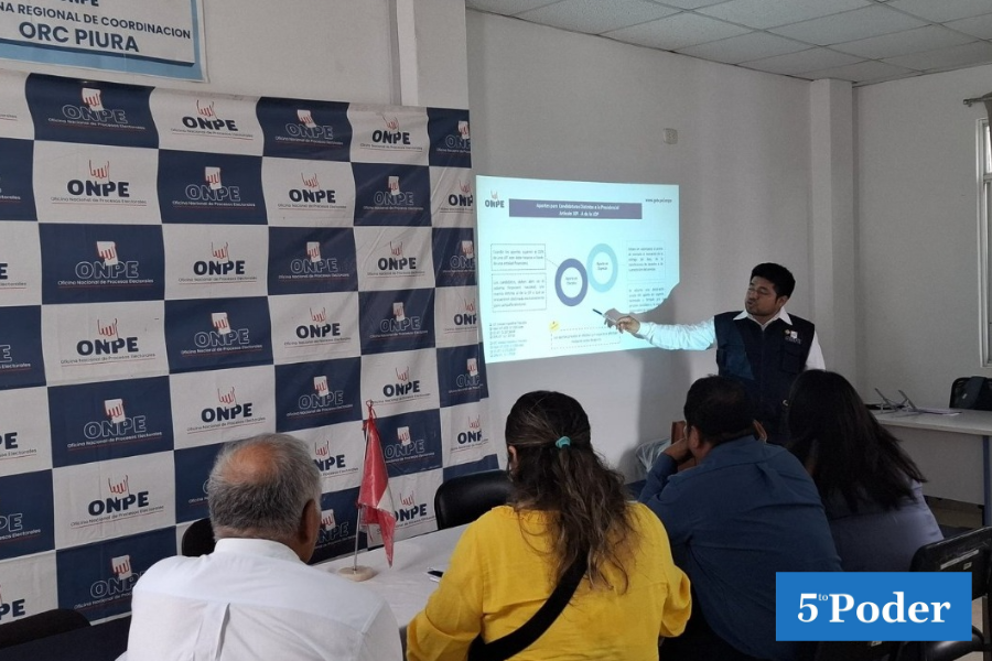 Organizaciones políticas recibirán talleres de capacitación financiera de la ONPE.