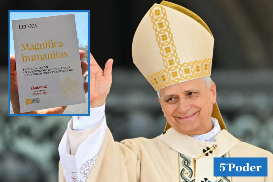 León XIV advierte sobre riesgos de la IA en su primera encíclica “Magnifica humanitas”.