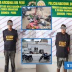 Detienen a presuntos delincuentes tras ubicar motocicleta robada